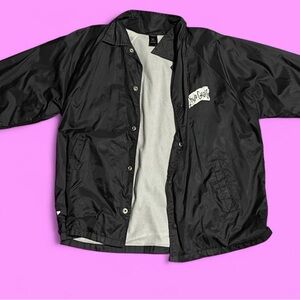 Hurley Black Graphic Windbreaker Jacket